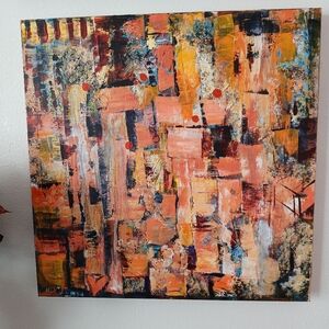 ON THE PLAZA ……series: Grafitti On The Wall Of Life